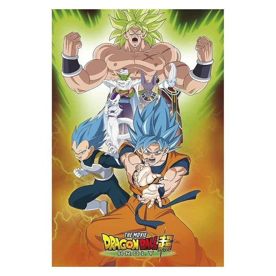 Poster Groupe Dragon Ball Super Broly