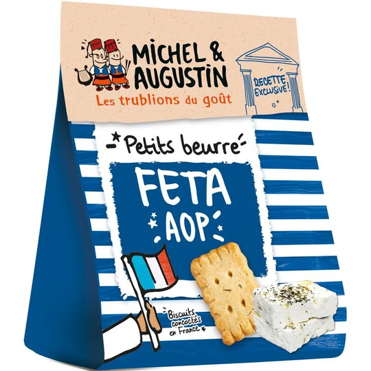 Petits beurre apéritifs à la fêta AOP