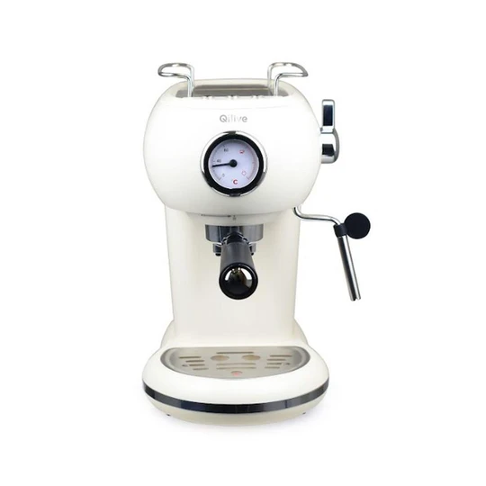 Machine expresso rétro Q.5193 - Blanc