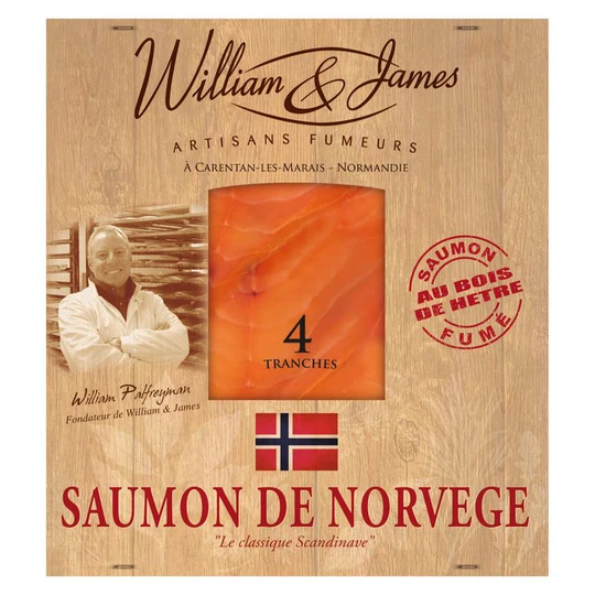 Saumon fumé de Norvège