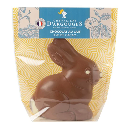 Chocolat au lait 33% moulage lapin