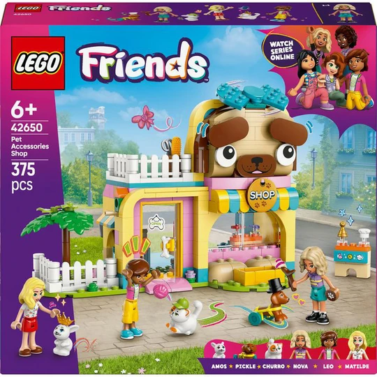 Friends 42650 - La boutique d'accessoires des Animaux de compagnie