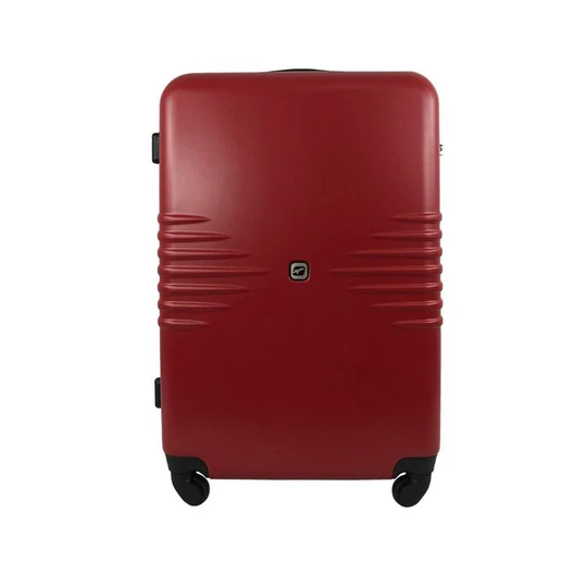 Valise rigide rouge Sismik 70x46x28cm