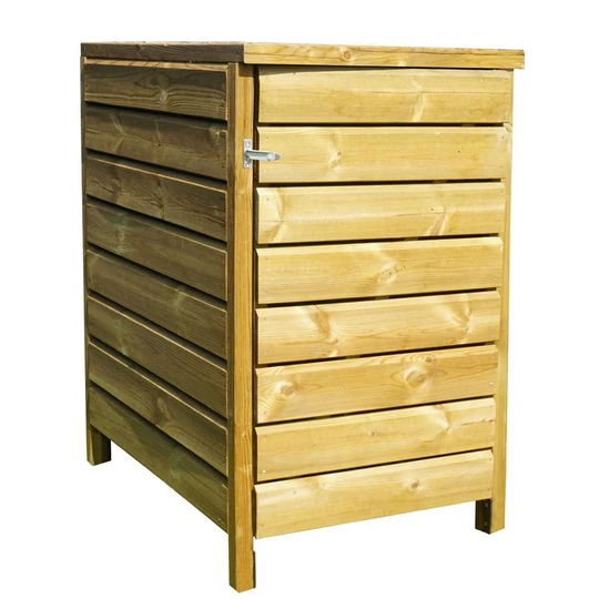 Cache poubelle en bois NESTON