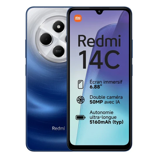 Redmi 14C 4G 128 Go - Bleu