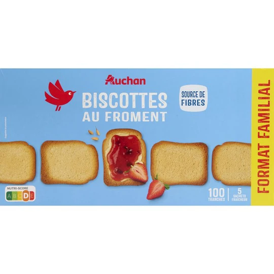 Biscottes au froment