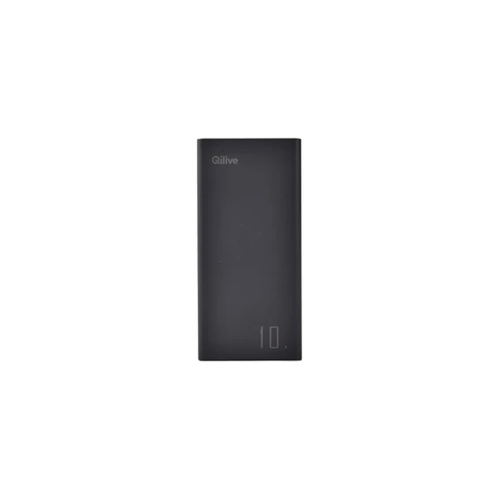Batterie de secours 10000 mAh charge rapide - Noir