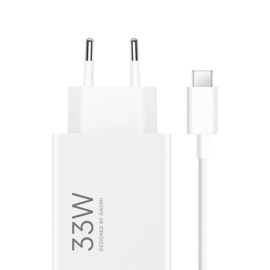 Chargeur maison USB A 33W - Blanc