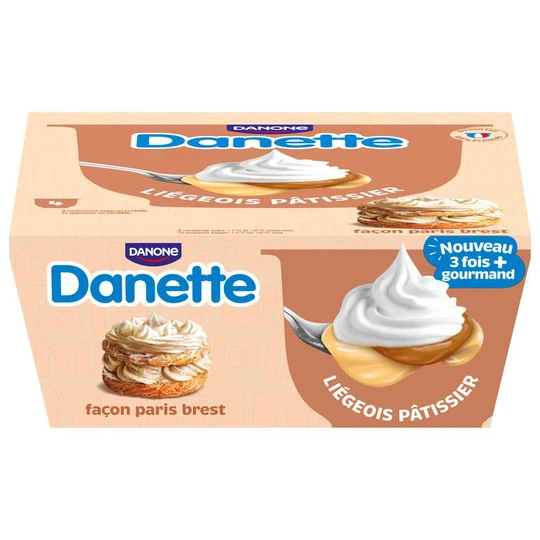 Liégeois pâtissier façon paris brest