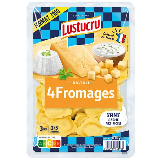 Ravioli 4 fromages