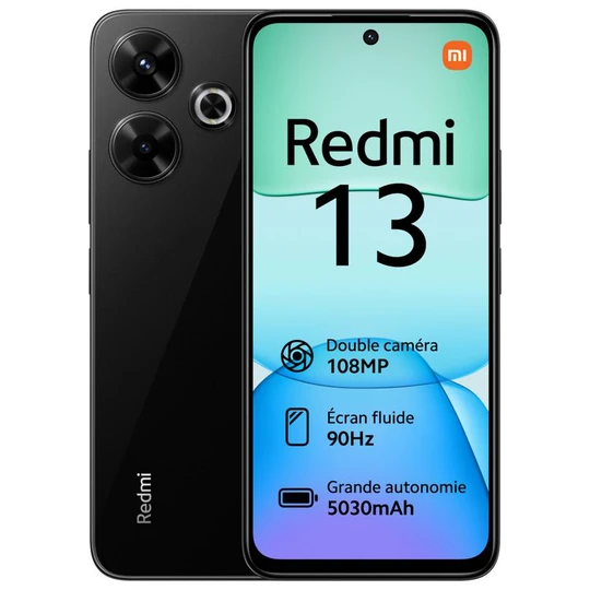 Redmi 13 4G 8/256Go Noir