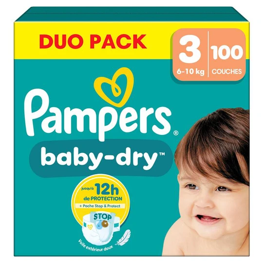 Baby Dry couches taille 3 (6-10kg)