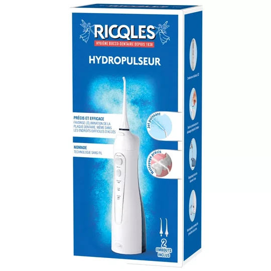 Hydropulseur avec 2 embouts