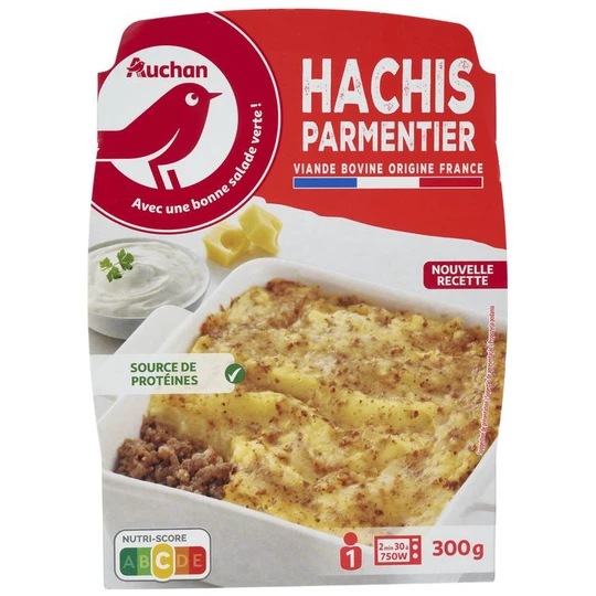 Hachis parmentier de boeuf
