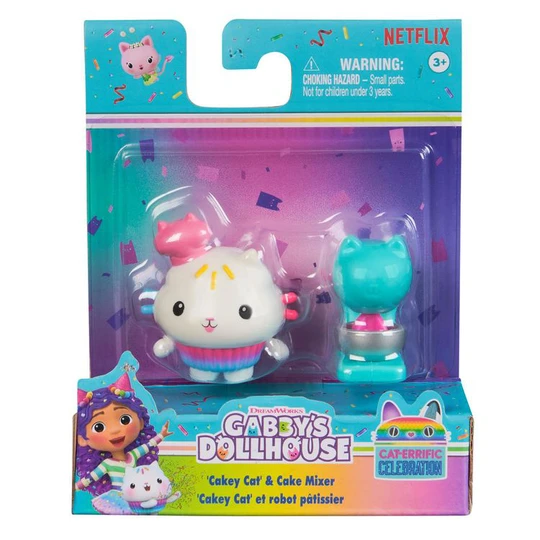 Figurine chat + accessoires Gabby et la Maison Magique