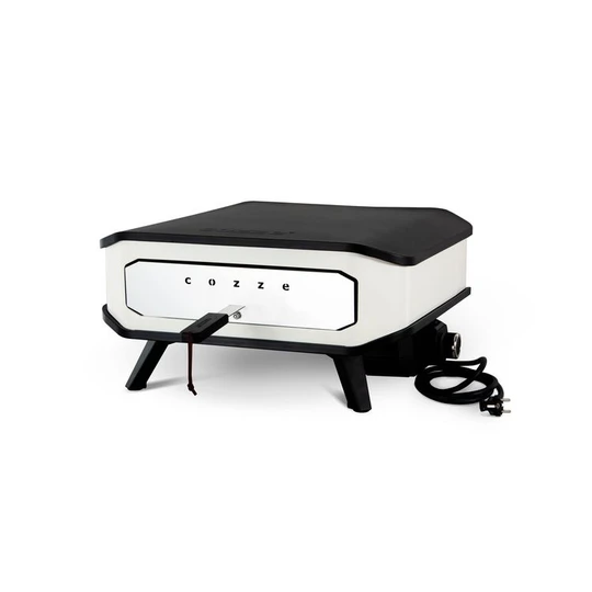 Four à pizza électrique - 2200W - Acier/Plaque en pierre - cozze