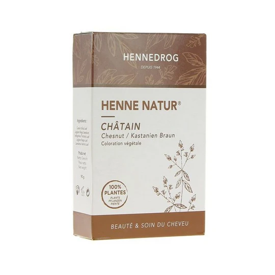 Henne natur châtain
