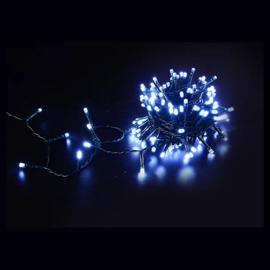 Guirlande Extérieure 120 LED Blanc Froid 12.735 m