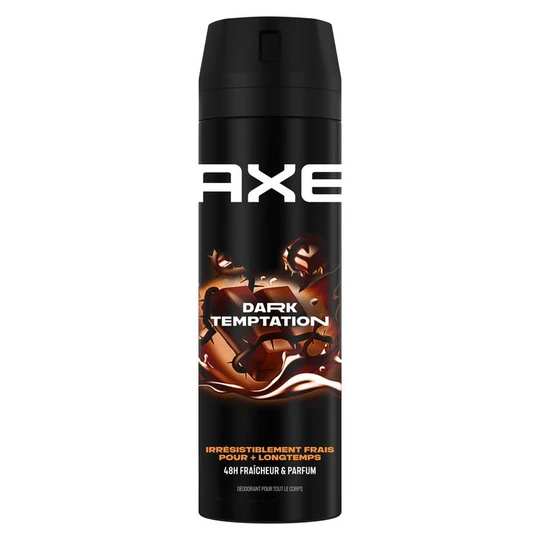 Déodorant spray dark temptation irrésistiblement fraîs pour + longtemps 48H fraîcheur et parfum