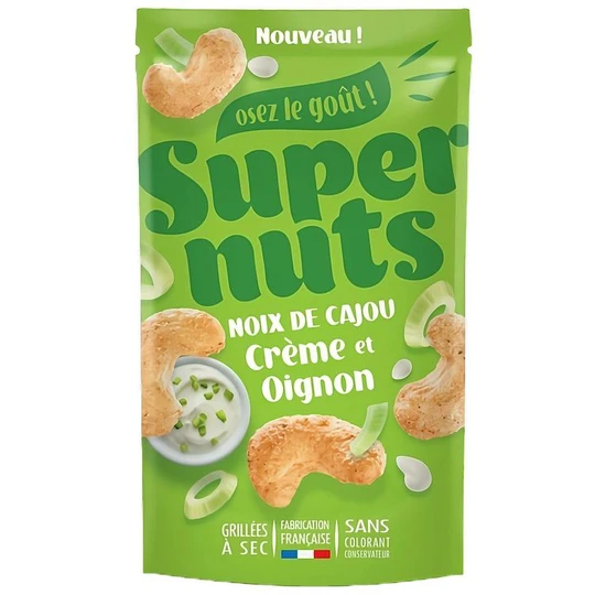 Noix de cajou crème et oignon