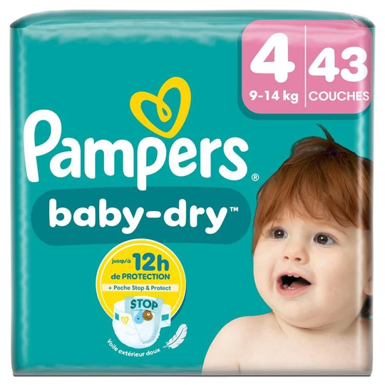Baby-dry Couches taille 4 (9-14kg)