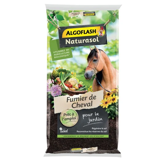Fumier de cheval - 15 Kg