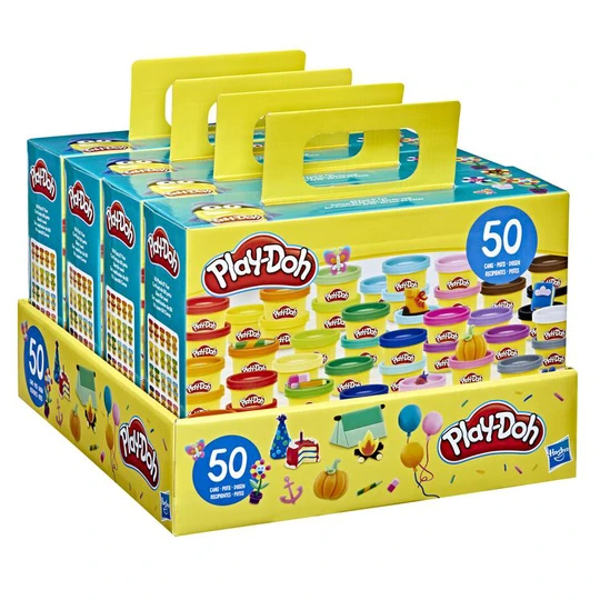 Pack Pâte à modeler x 50 O Fun Play-Doh