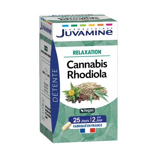 Gélules cannabis rhodiola relaxation