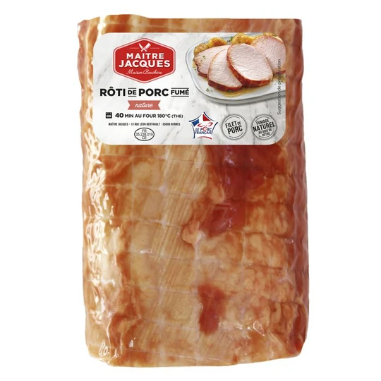 Rôti de porc fumé