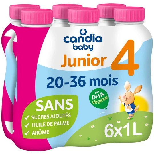 4 lait junior liquide dès 20 mois