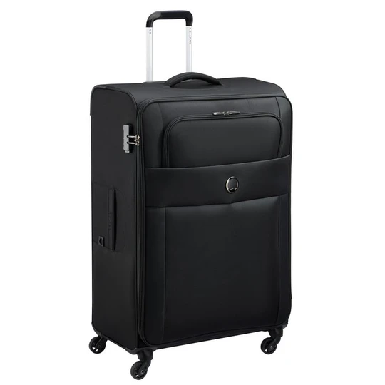 Valise souple 68cm 4 roues CUZCO - noir