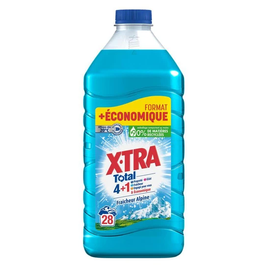 Lessive liquide total 4+1 fraîcheur alpine