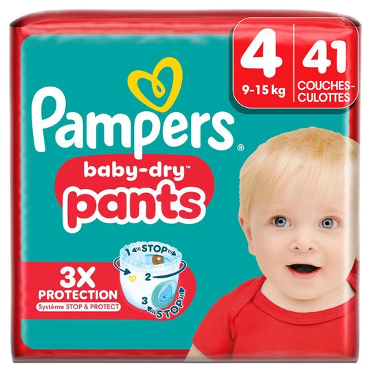 Baby Dry couches-culottes taille 4 (9-15kg)