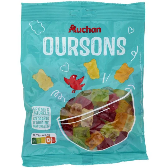Bonbons oursons gélifiés