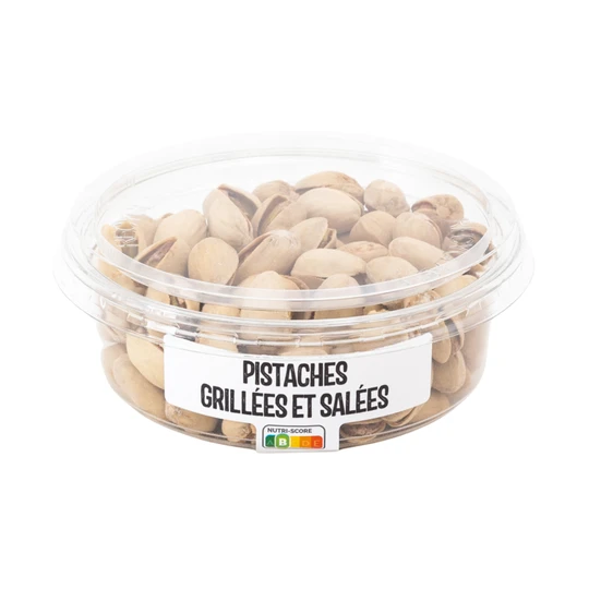 Pistaches grillées et salées