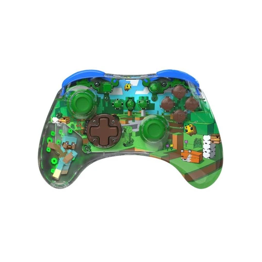 Manette sans fil Realmz Minecraft Forest Biome pour Nintendo Switch