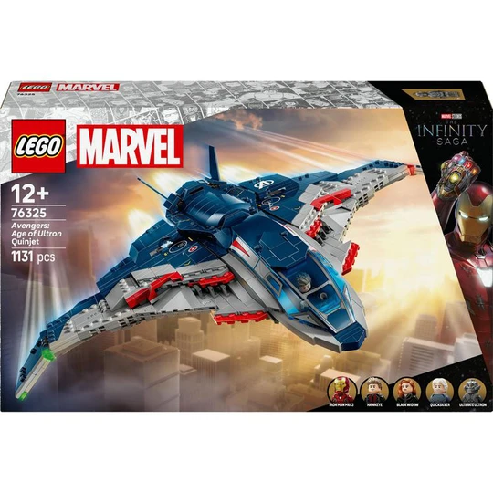 Marvel 76325 - Le Quinjet d'Avengers : L'ère d'Ultron
