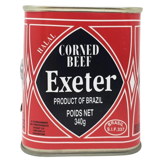 Corned beef exeter halal