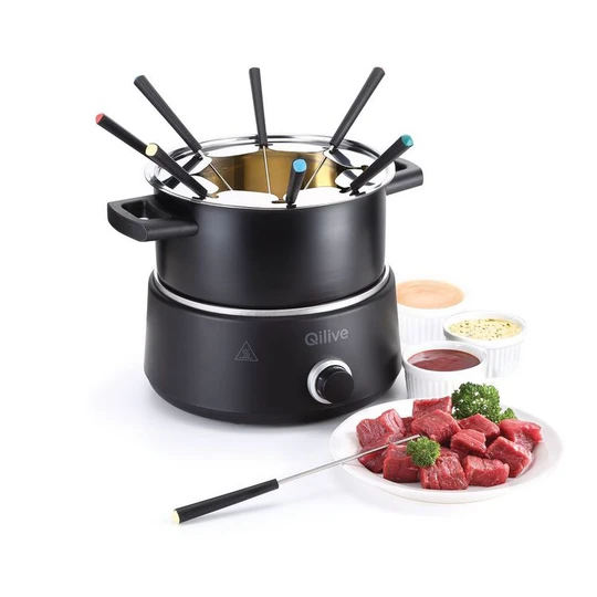 Appareil à fondue Q.5928 - Noir