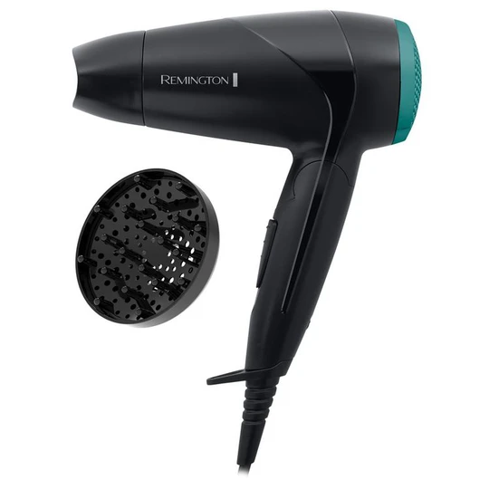 Sèche-cheveux de voyage avec diffuseur D1500 - Noir