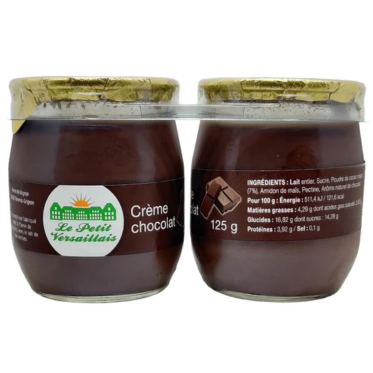 Crème dessert au chocolat