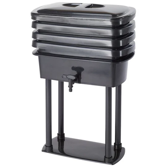 Lombricomposteur - 32 litres - Noir - COMPOST'HOME