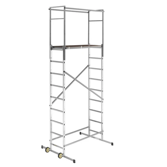 Echafaudage roulant d'escalier 5m en aluminium - HOBBYSTEP H5