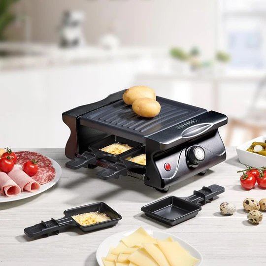 Appareil à raclette Grill RC_PILATUS - Noir