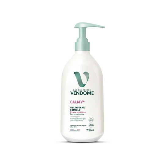 Calm V+ gel douche famille peaux sensibles