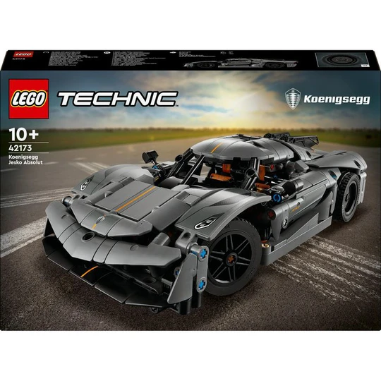 Technic 42173 - Hypercar Koenigsegg Jesko Absolut Grise - Set de Construction - Véhicule pour Enfants - Maquette à Construire