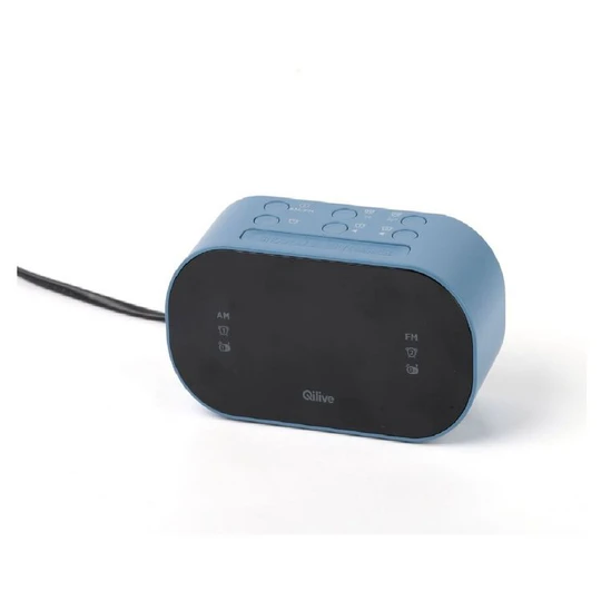 Radio réveil - Bleu - Q.1105