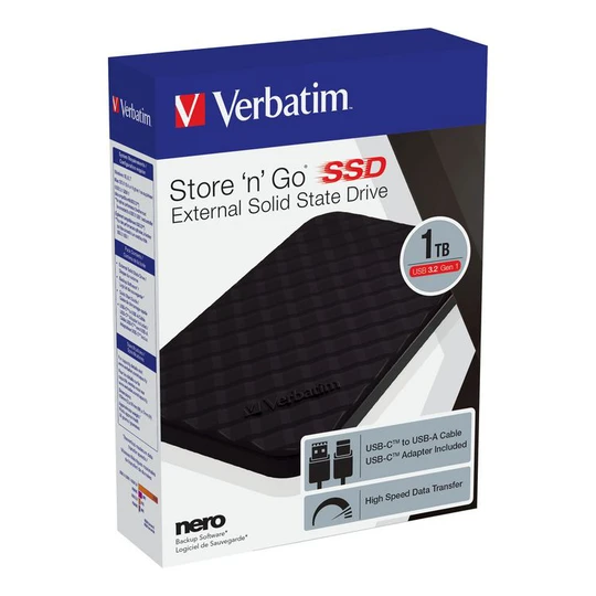 Disque dur externe SSD USB 3.2 1TO