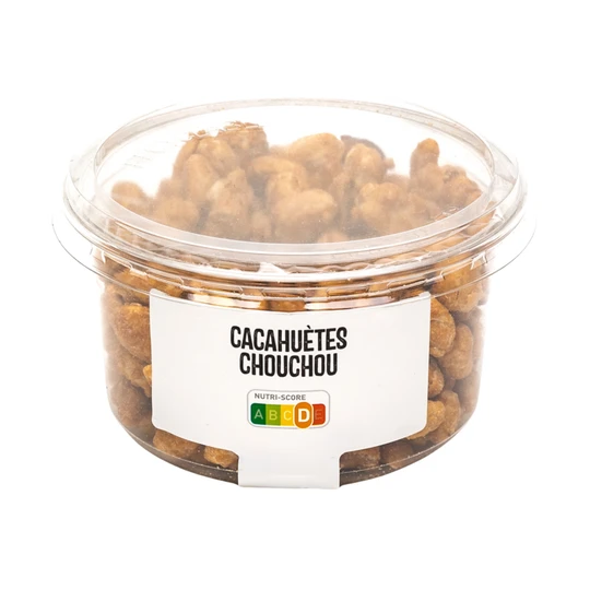 Cacahuètes chouchou en barquette