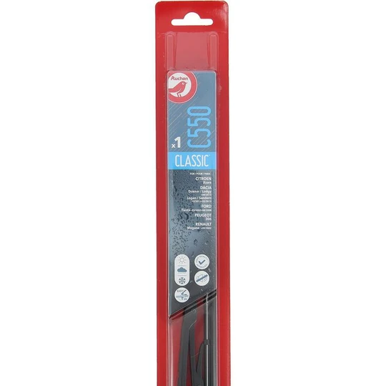 Balai d'essuie-glace C550 55cm pour CITROËN DACIA FORD PEUGEOT RENAULT